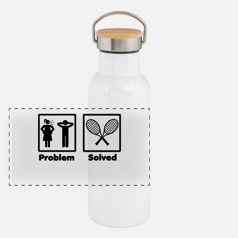 problem solved TENNIS Panoramic Thermal Bottle with Bamboo Lid