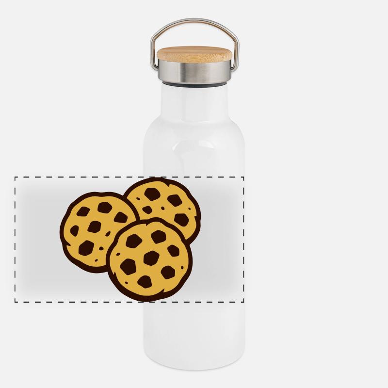 Biscuits! Panoramic Thermal Bottle with Bamboo Lid