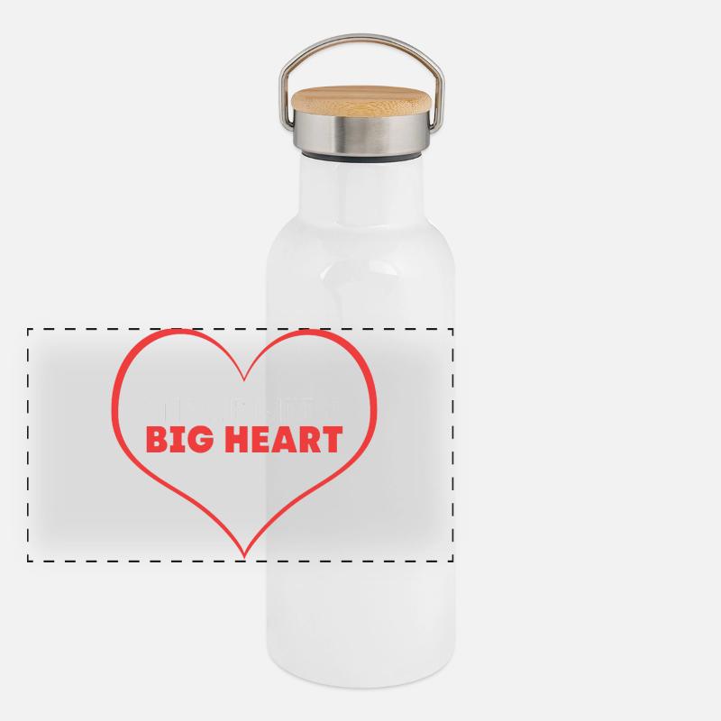 Entrepreneur Workaholic Panoramic Thermal Bottle with Bamboo Lid