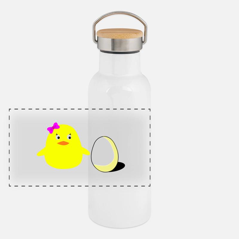 big_sister_chick Panoramic Thermal Bottle with Bamboo Lid