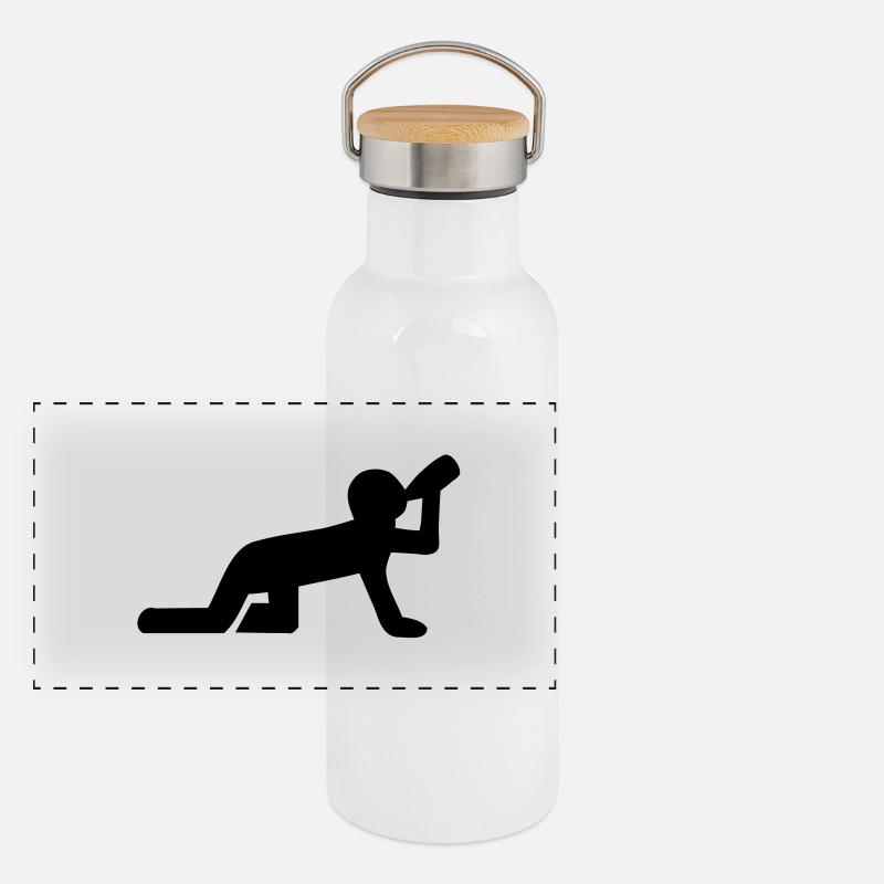 Party Panoramic Thermal Bottle with Bamboo Lid