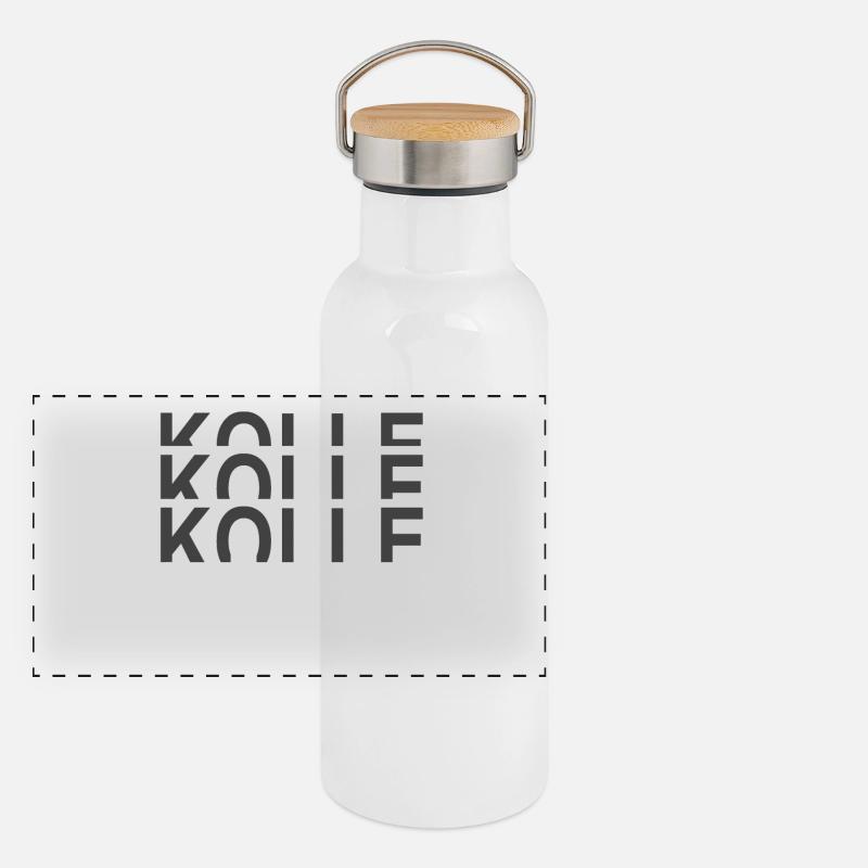 Kölle Panorama Thermosflasche mit Bambusdeckel