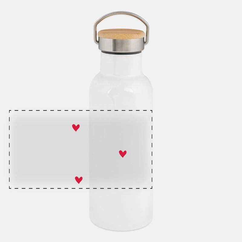 nonno Thermos con coperchio in bambù