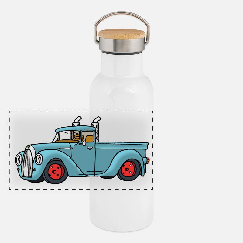 Prendre Gourde isotherme avec bouchon en bambou