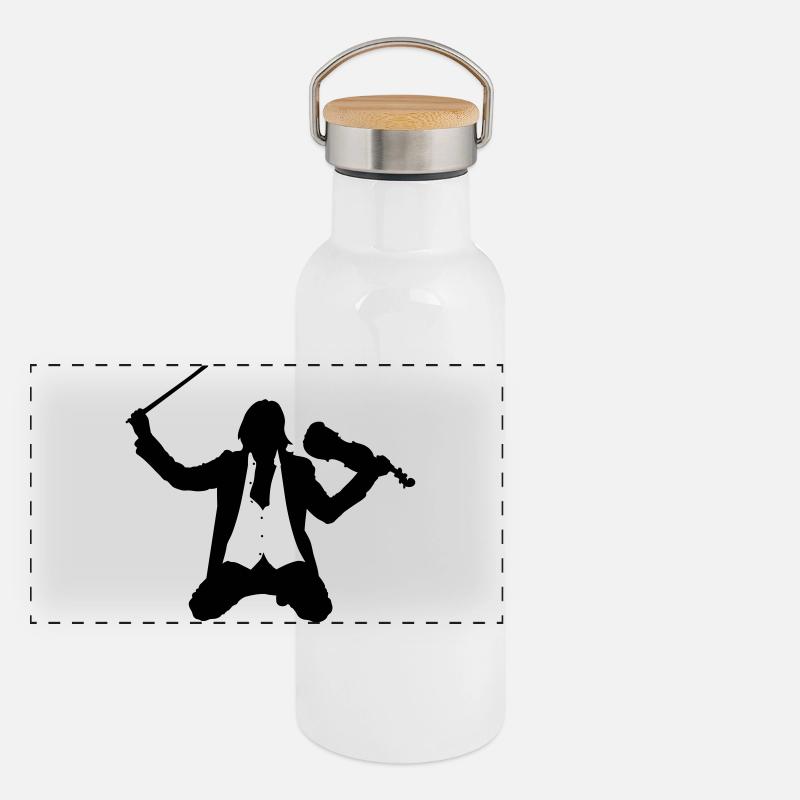Geiger Panorama Thermosflasche mit Bambusdeckel