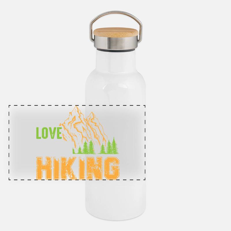 Wander Panoramic Thermal Bottle with Bamboo Lid