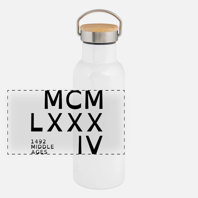 1984_COMPANY_black Panorama Thermosflasche mit Bambusdeckel