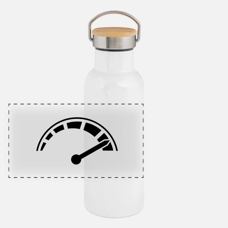 speed__f1 Gourde isotherme avec bouchon en bambou