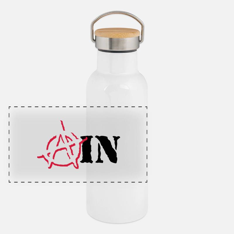 Anarchy Ain Panoramic Thermal Bottle with Bamboo Lid