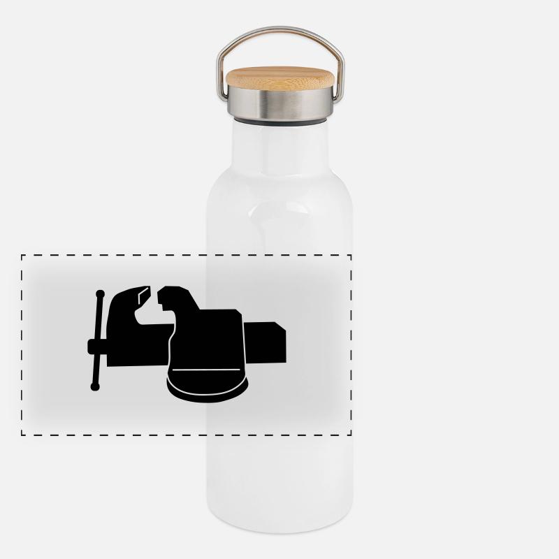 bench _vise_m1 Panoramic Thermal Bottle with Bamboo Lid