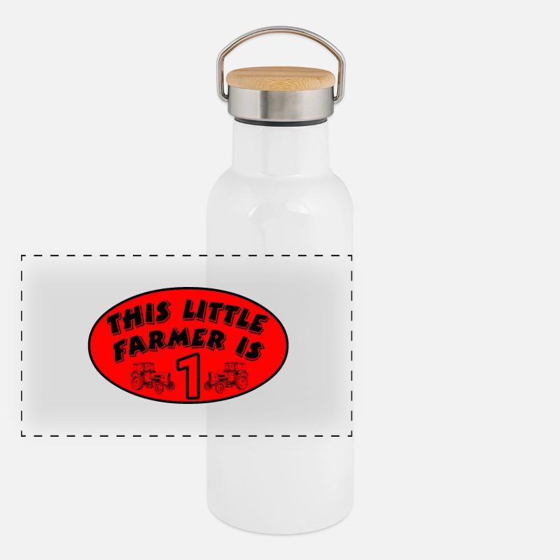 Bauer Panorama Thermosflasche mit Bambusdeckel