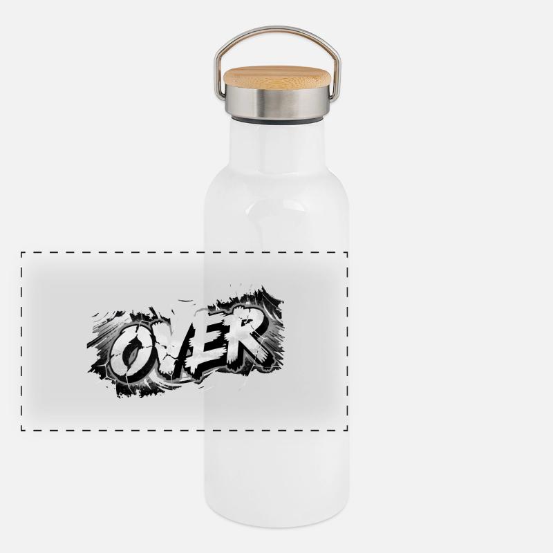 OVER Panoramic Thermal Bottle with Bamboo Lid