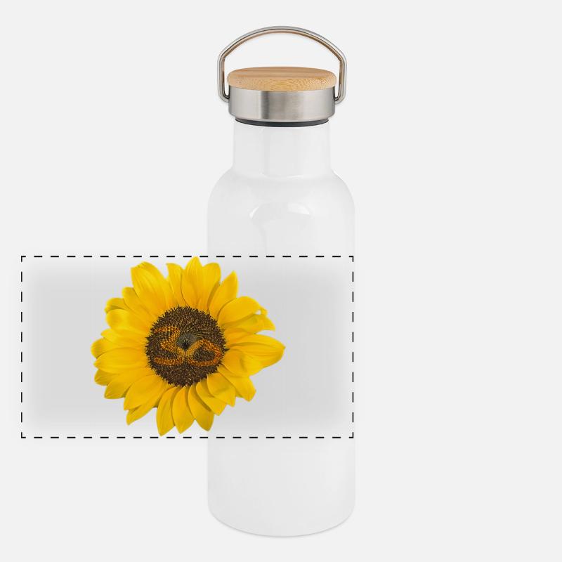 Date of birth 30 years Panoramic Thermal Bottle with Bamboo Lid