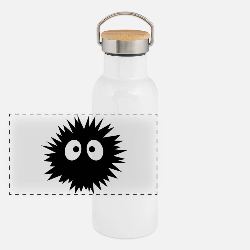 Wusel | Explosion | Monster | Boom Panoramic Thermal Bottle with Bamboo Lid