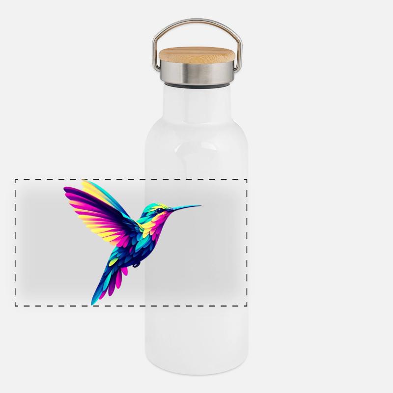 Colibri Gourde isotherme avec bouchon en bambou