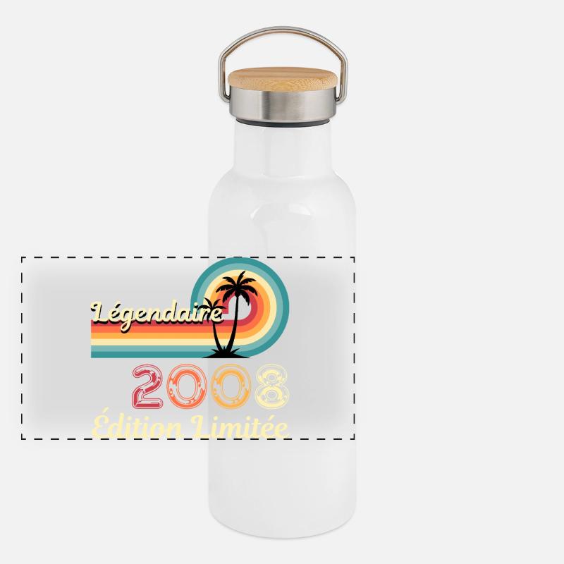 Legendary 2008, Limited Edition Panoramic Thermal Bottle with Bamboo Lid