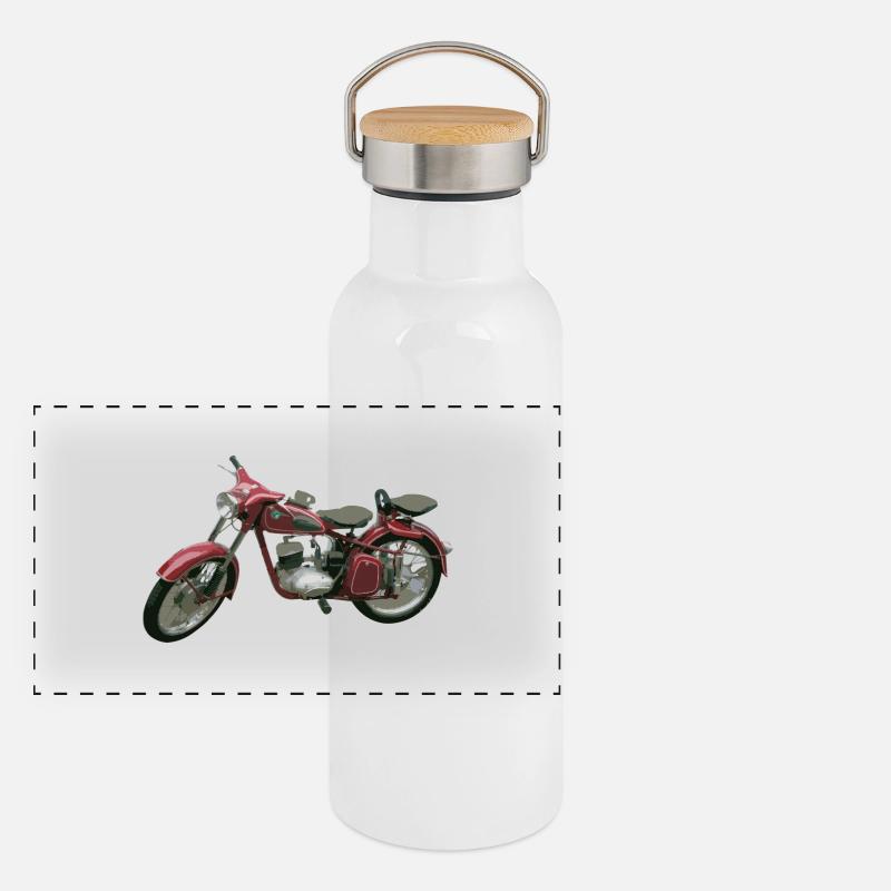 MZ RT Panorama Thermosflasche mit Bambusdeckel