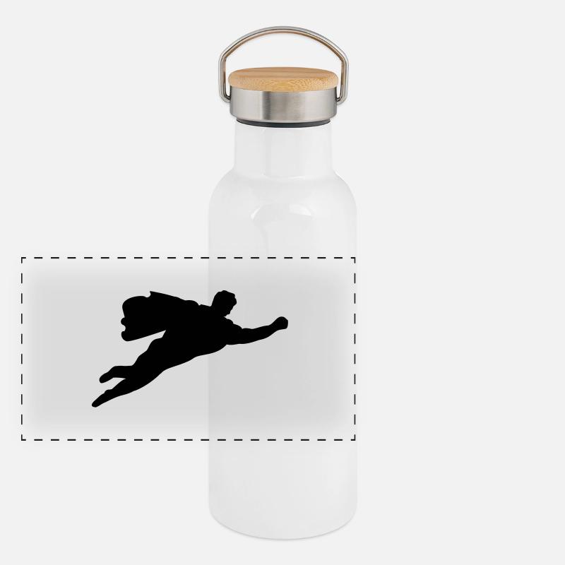 held Panorama Thermosflasche mit Bambusdeckel