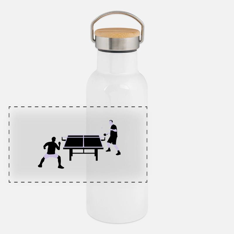 table_tennis_052012_c_2c Panorama Thermosflasche mit Bambusdeckel