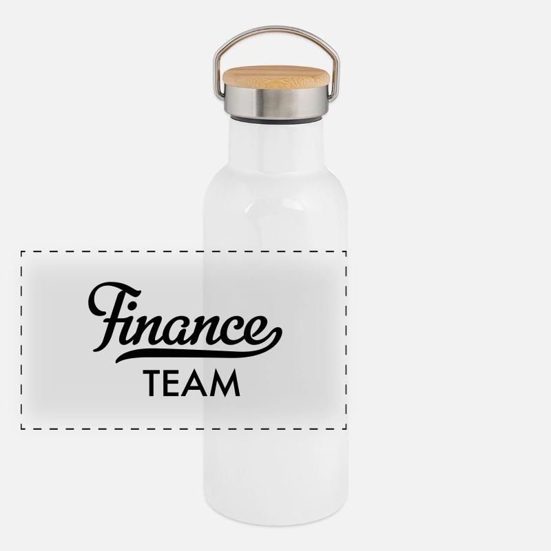 Finance Team Panoramic Thermal Bottle with Bamboo Lid