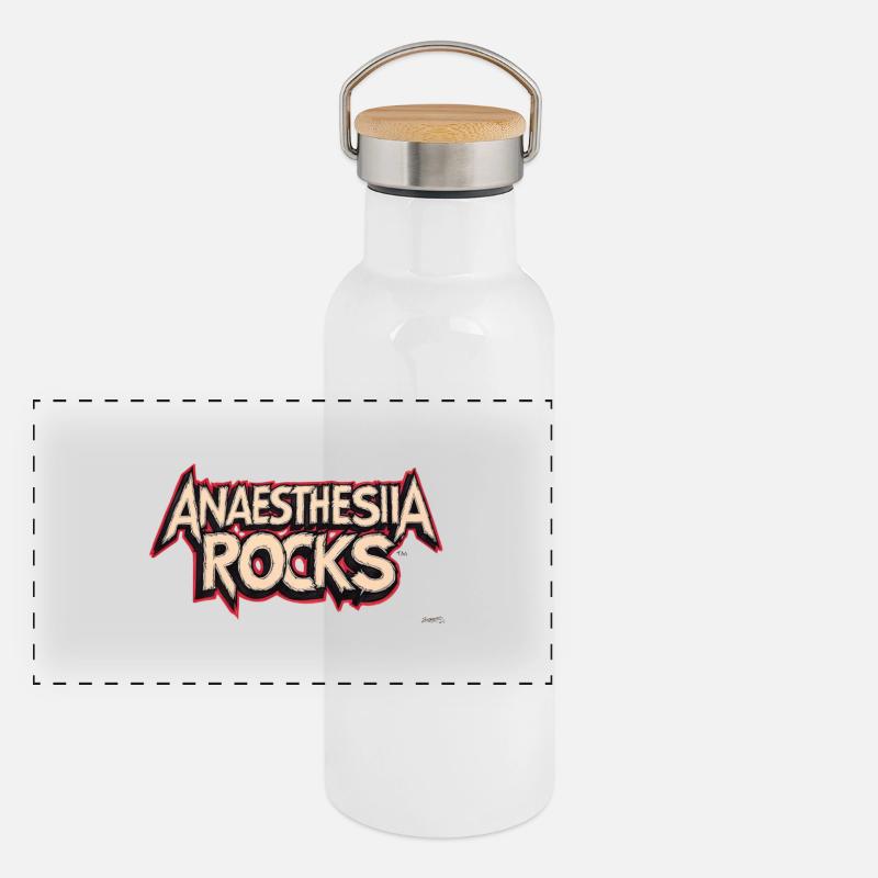 L’anesthésie est à la pointe de la technologie Gourde isotherme avec bouchon en bambou