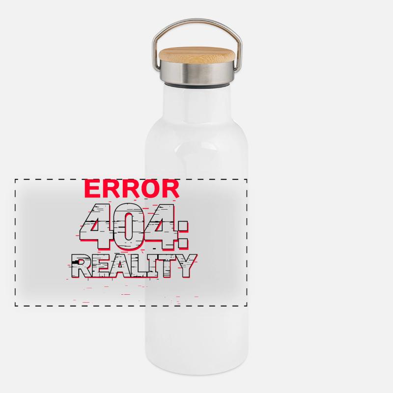 Erreur : Réalité introuvable Gourde isotherme avec bouchon en bambou