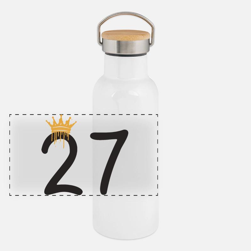 27 Panorama Thermosflasche mit Bambusdeckel