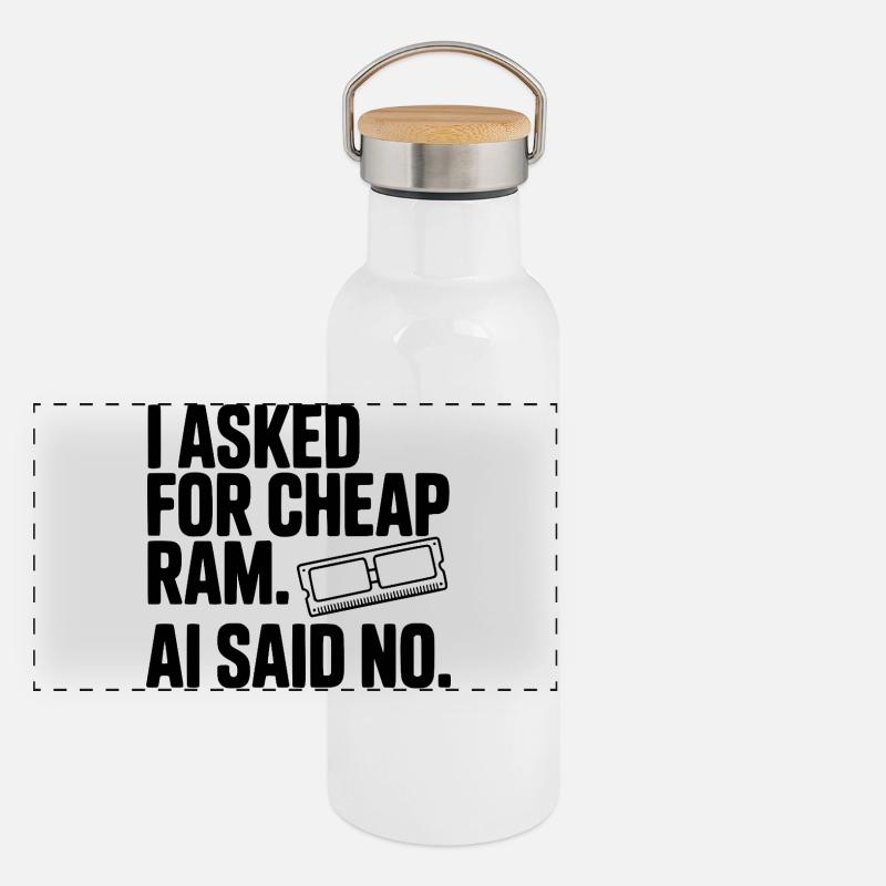 I Asked for Cheap RAM. AI Said No. Panoramic Thermal Bottle with Bamboo Lid