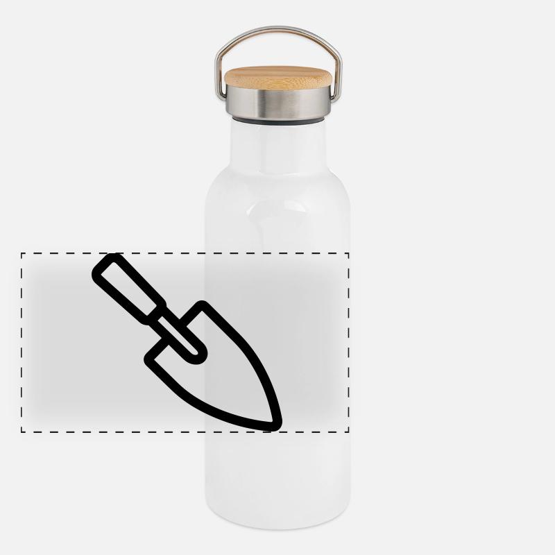 Trowel Panoramic Thermal Bottle with Bamboo Lid