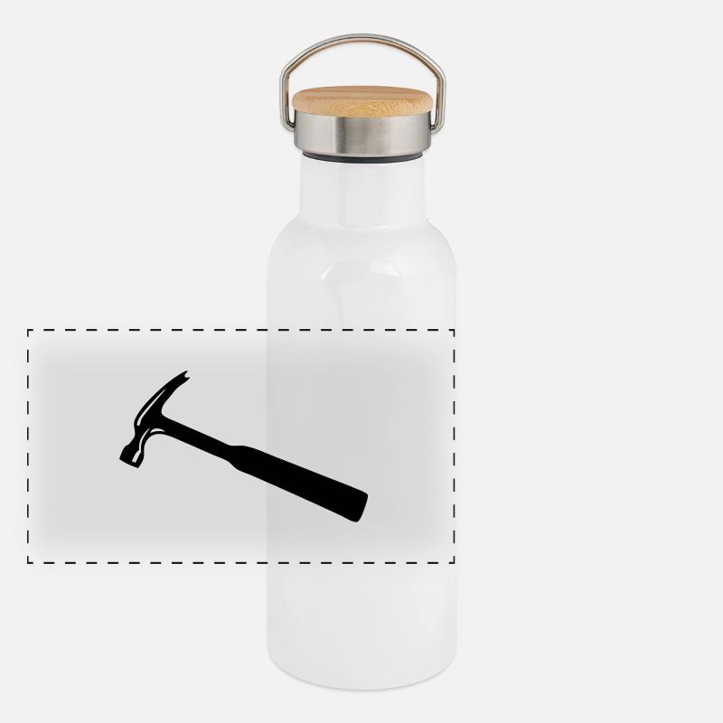 marteau Gourde isotherme avec bouchon en bambou