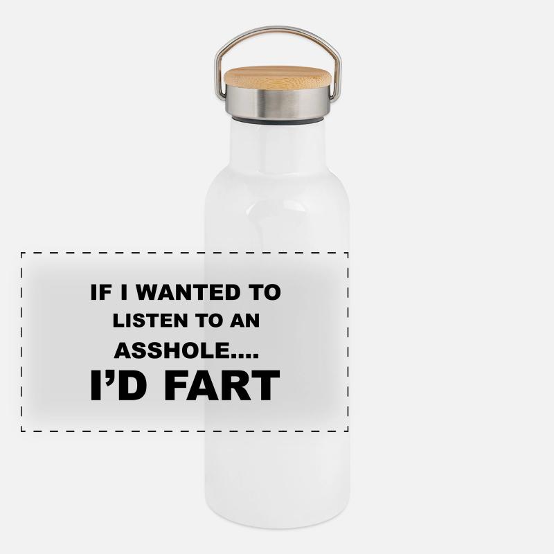 Fart Panorama Thermosflasche mit Bambusdeckel