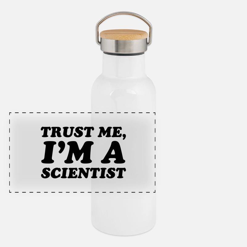 Scientist Panorama Thermosflasche mit Bambusdeckel