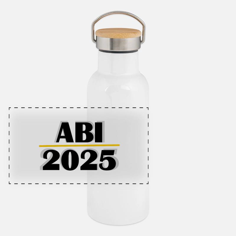 ABI 2025 Thermosfles met bamboe dop