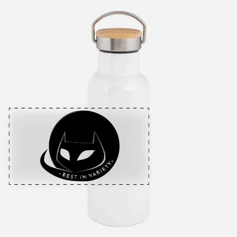 Prix de la meilleure bande dessinée de variété de chat Gourde isotherme avec bouchon en bambou