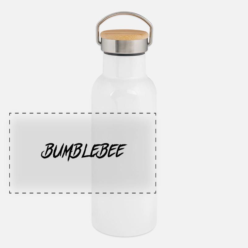 Bumblebee Panoramic Thermal Bottle with Bamboo Lid