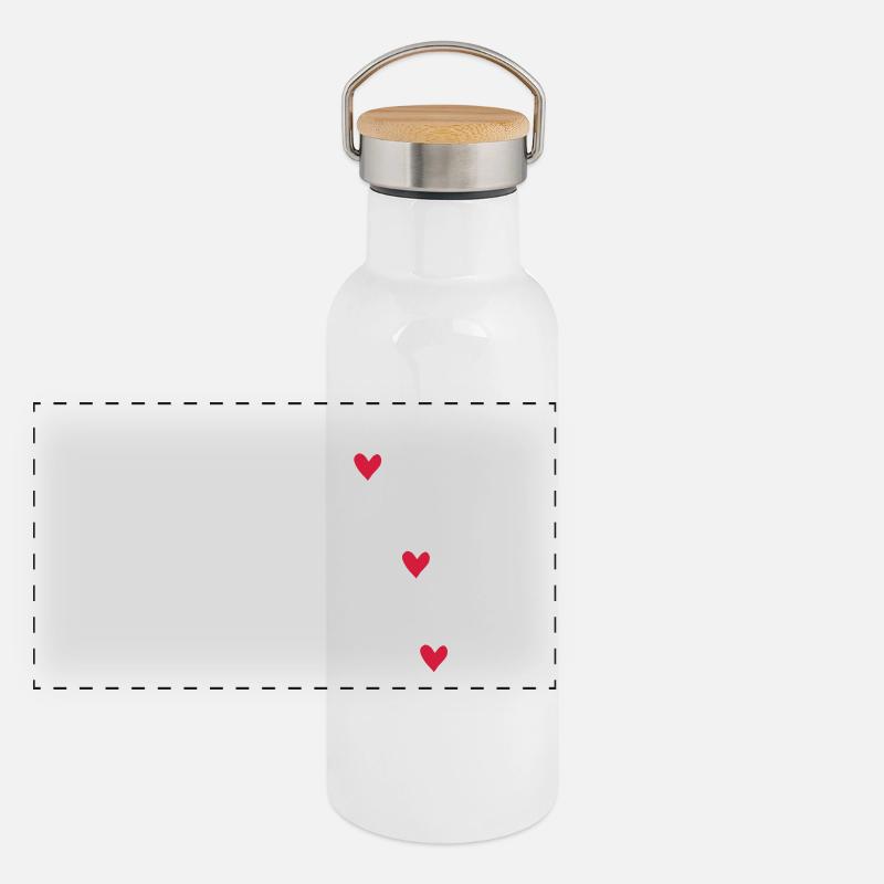 Ehemann Panorama Thermosflasche mit Bambusdeckel