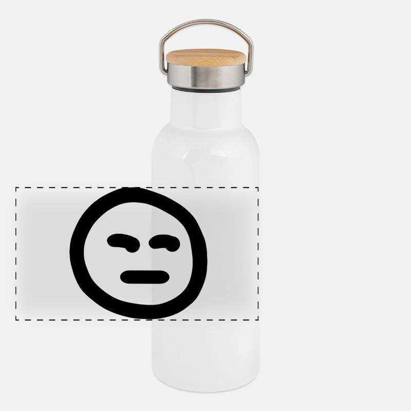 Side eye Panoramic Thermal Bottle with Bamboo Lid