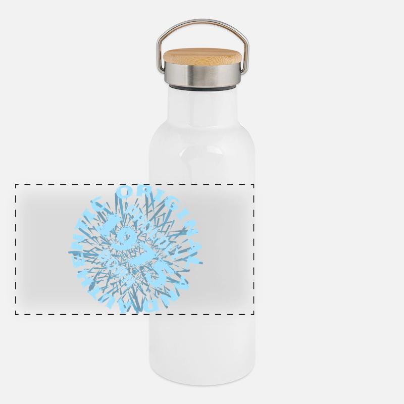 Pitch 1975 Panoramic Thermal Bottle with Bamboo Lid