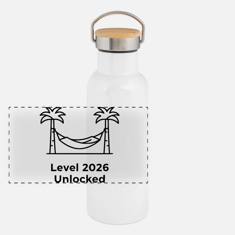 Hamac débloqué niveau 2026 Gourde isotherme avec bouchon en bambou