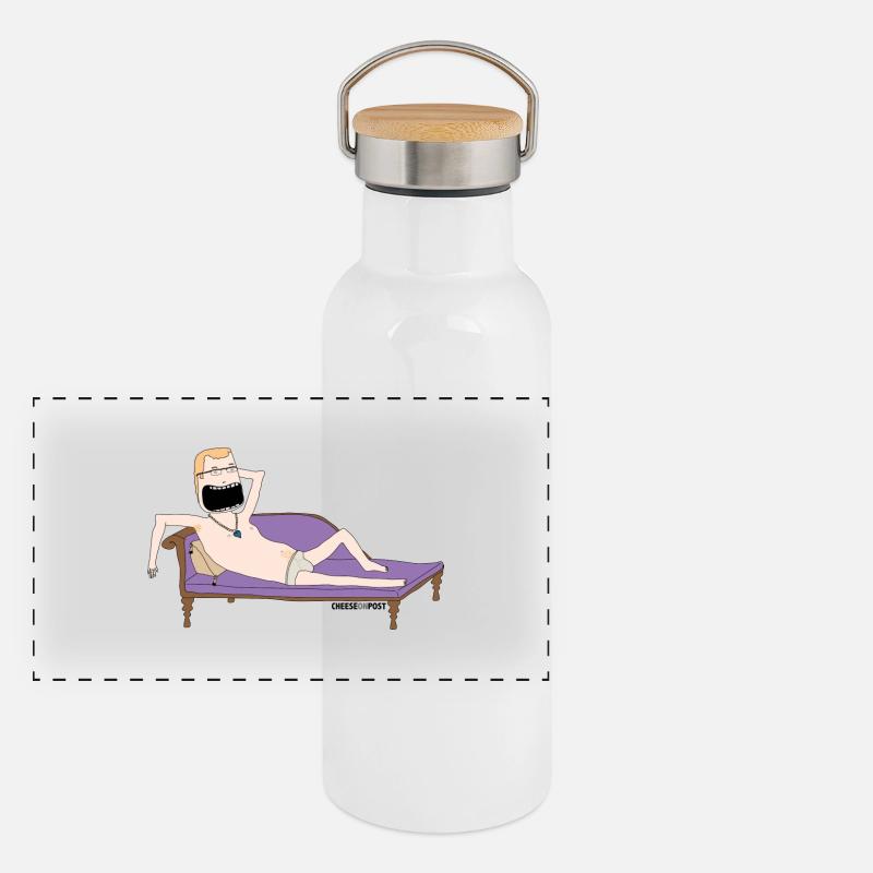 draw me like titanic Panoramic Thermal Bottle with Bamboo Lid