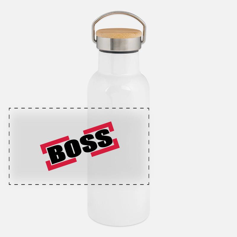 Capo Gourde isotherme avec bouchon en bambou