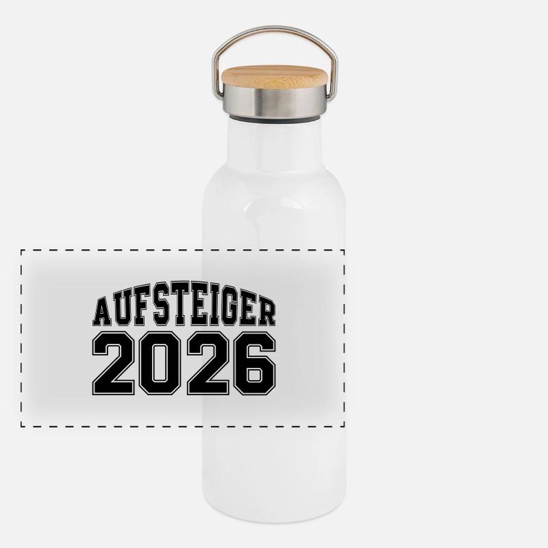 Promoted 2026 Panoramic Thermal Bottle with Bamboo Lid