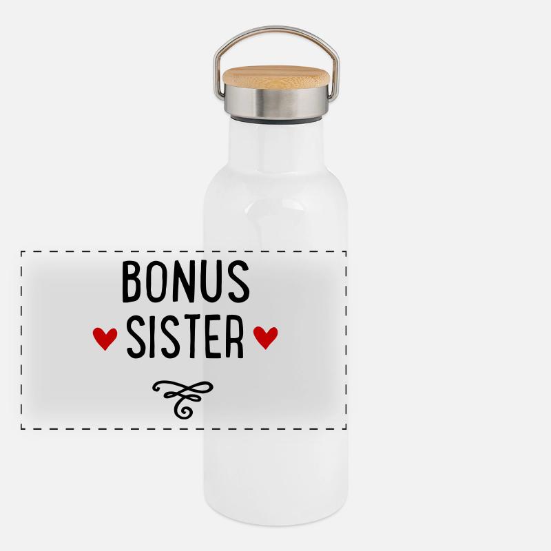 Bonus soeur Gourde isotherme avec bouchon en bambou