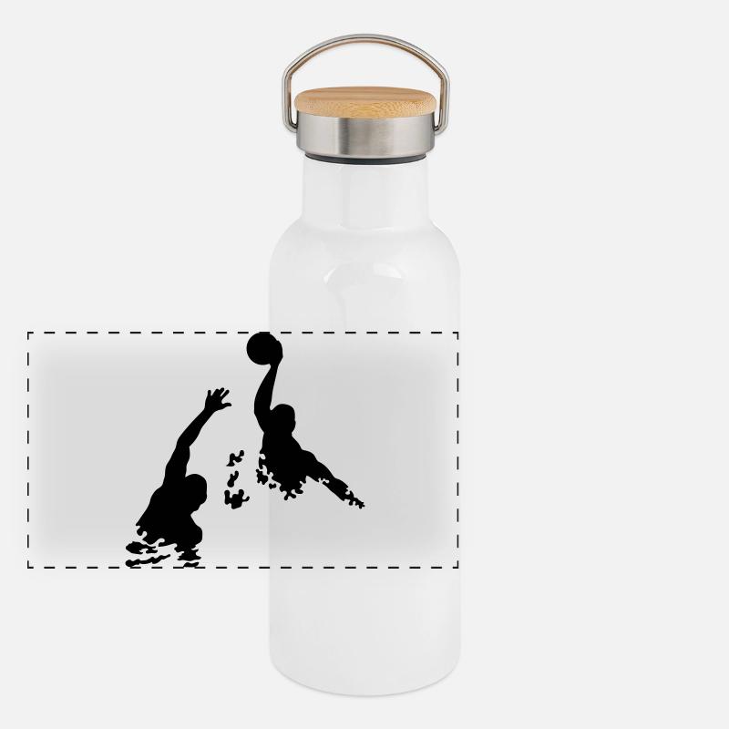 waterpolo Gourde isotherme avec bouchon en bambou