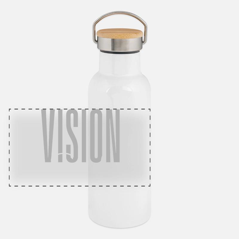 vision squad Panoramic Thermal Bottle with Bamboo Lid