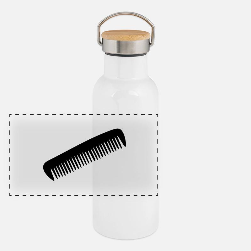 Comb Panoramic Thermal Bottle with Bamboo Lid