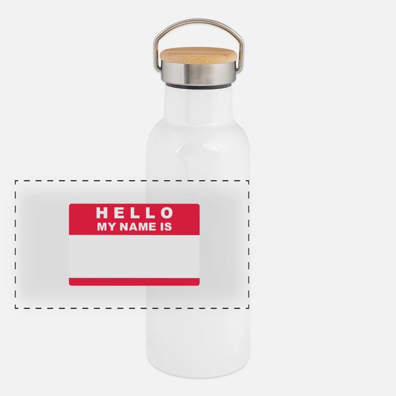Hello my name is Panoramic Thermal Bottle with Bamboo Lid