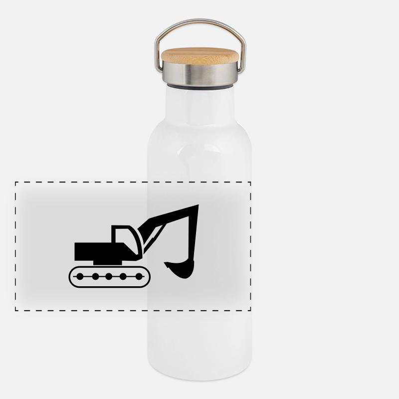 bagger Gourde isotherme avec bouchon en bambou