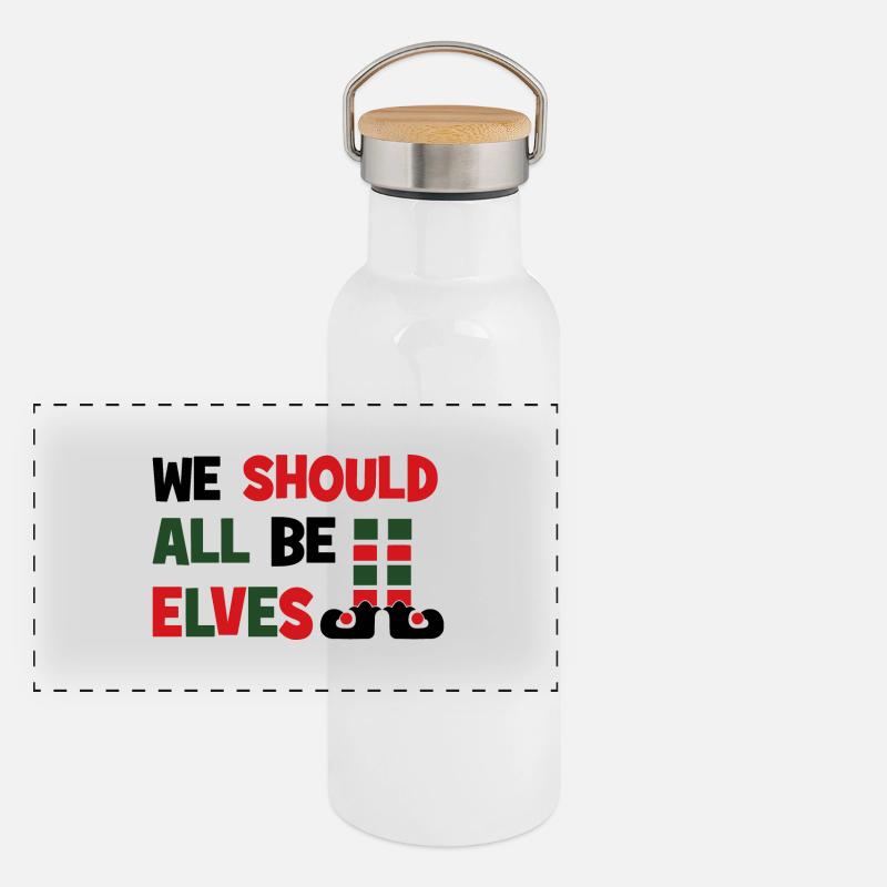 Eleven Panoramic Thermal Bottle with Bamboo Lid