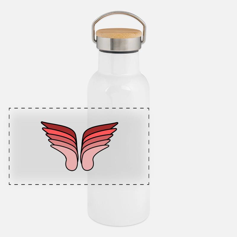Warm Wings Panoramic Thermal Bottle with Bamboo Lid